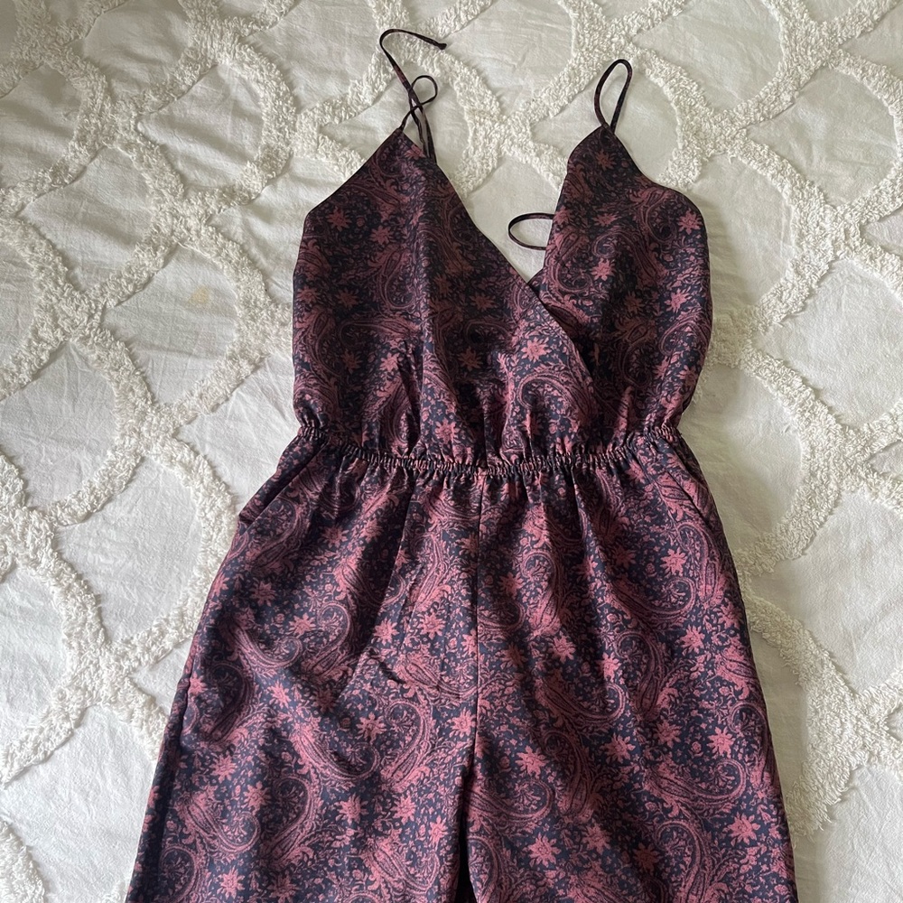 Summer low back Romper